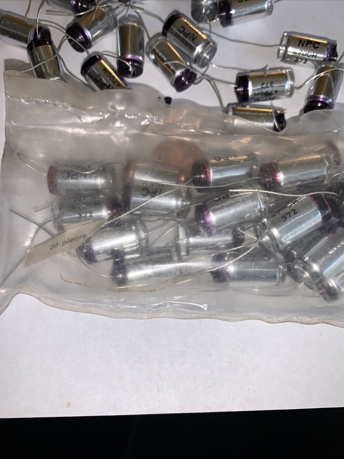 .0047 uF 500 volt Polystyrene Capacitor Brand New Pack Of 20