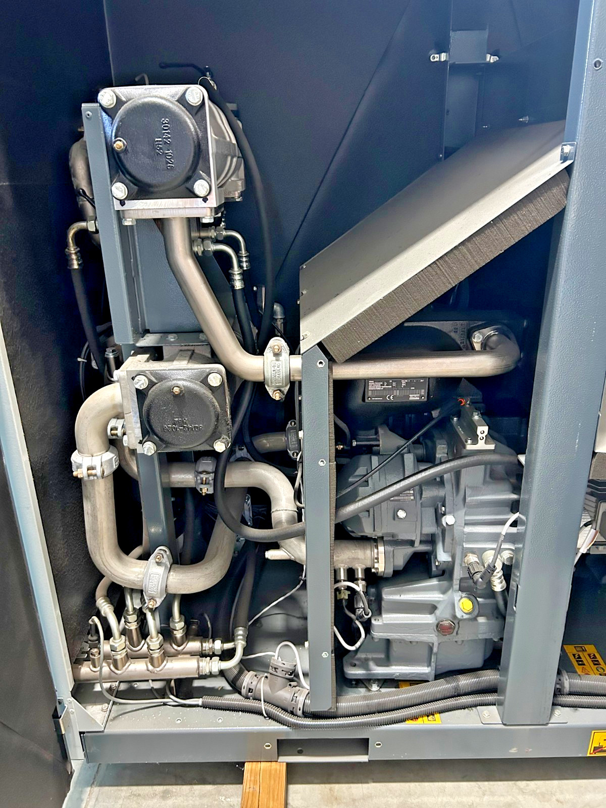 2018 Atlas Copco ZR30 40 HP Rotary Air Compressor 460/60/3PH Used