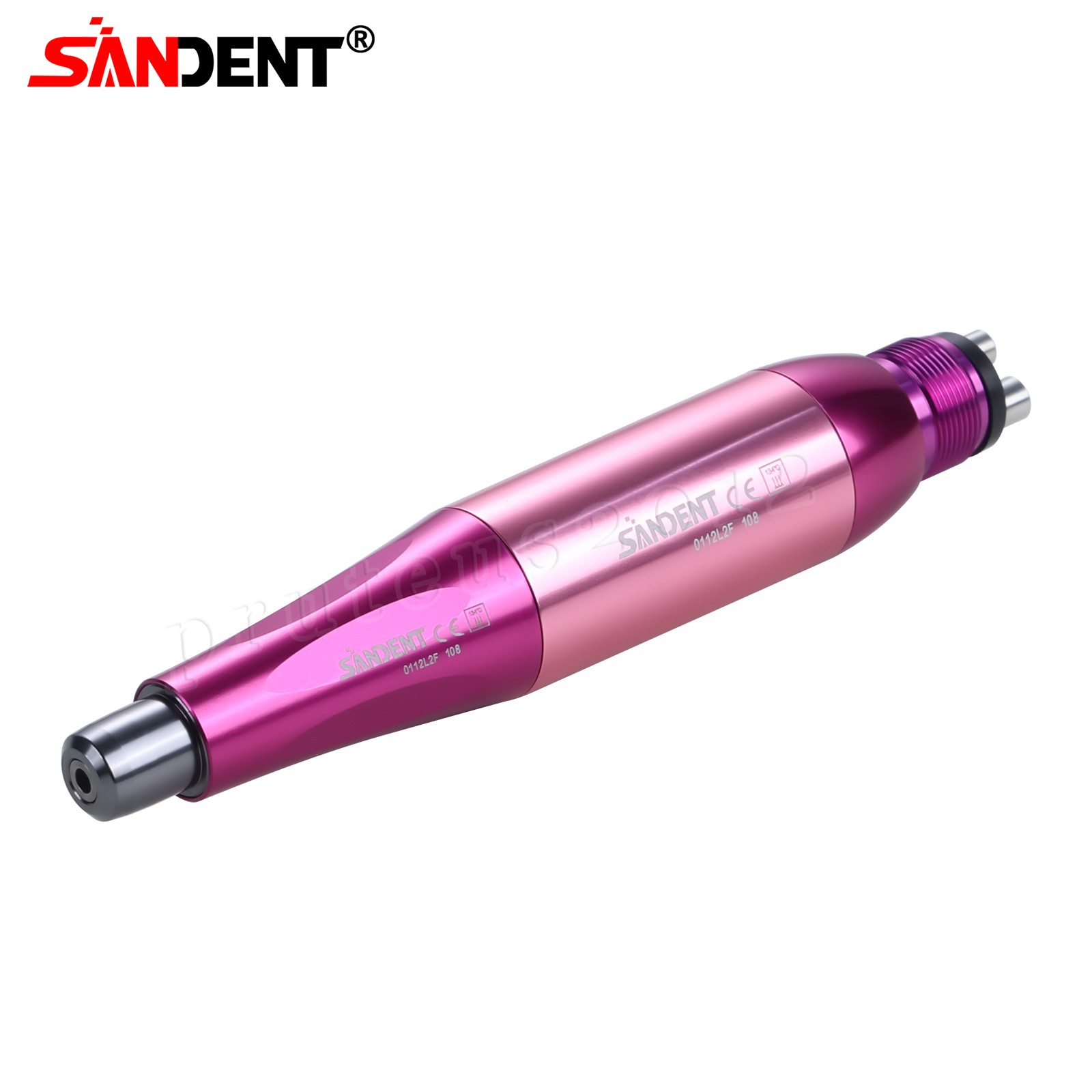 1-5* Dental Hygiene Prophy Handpiece Air Motor 4Holes 4:1 Nose Cone 360°Swivel