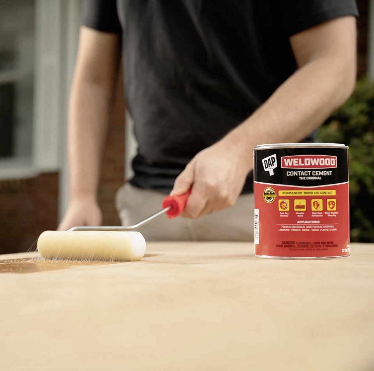 Weldwood Pt. the Original Contact Cement 7079800271 Interior/Exterior 16 Oz Can