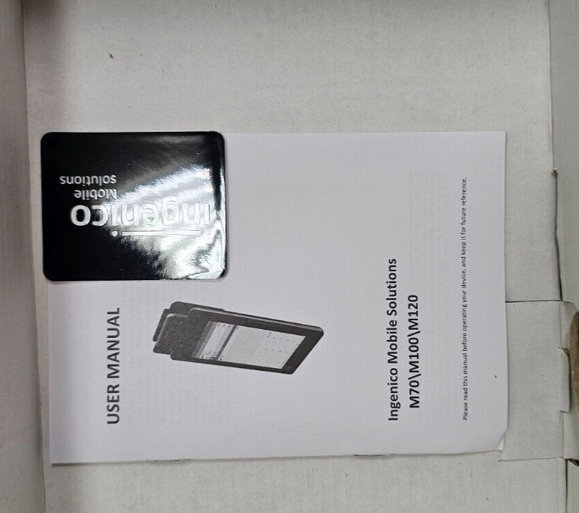 Ingenico Moby M70 Tablet, 7″ POS System, Android OS, EMV/CLESS, USB,BT,WiFi -NEW