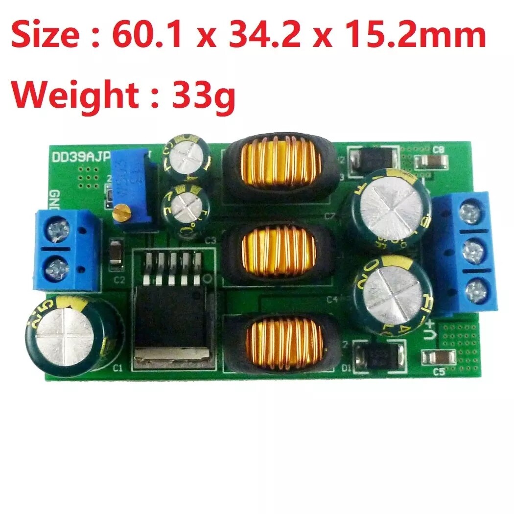 1/2*Positive&Negative Dual DC-DC Boost-Buck Converter +-5V 6V 9V 10V 12V 15V 24V