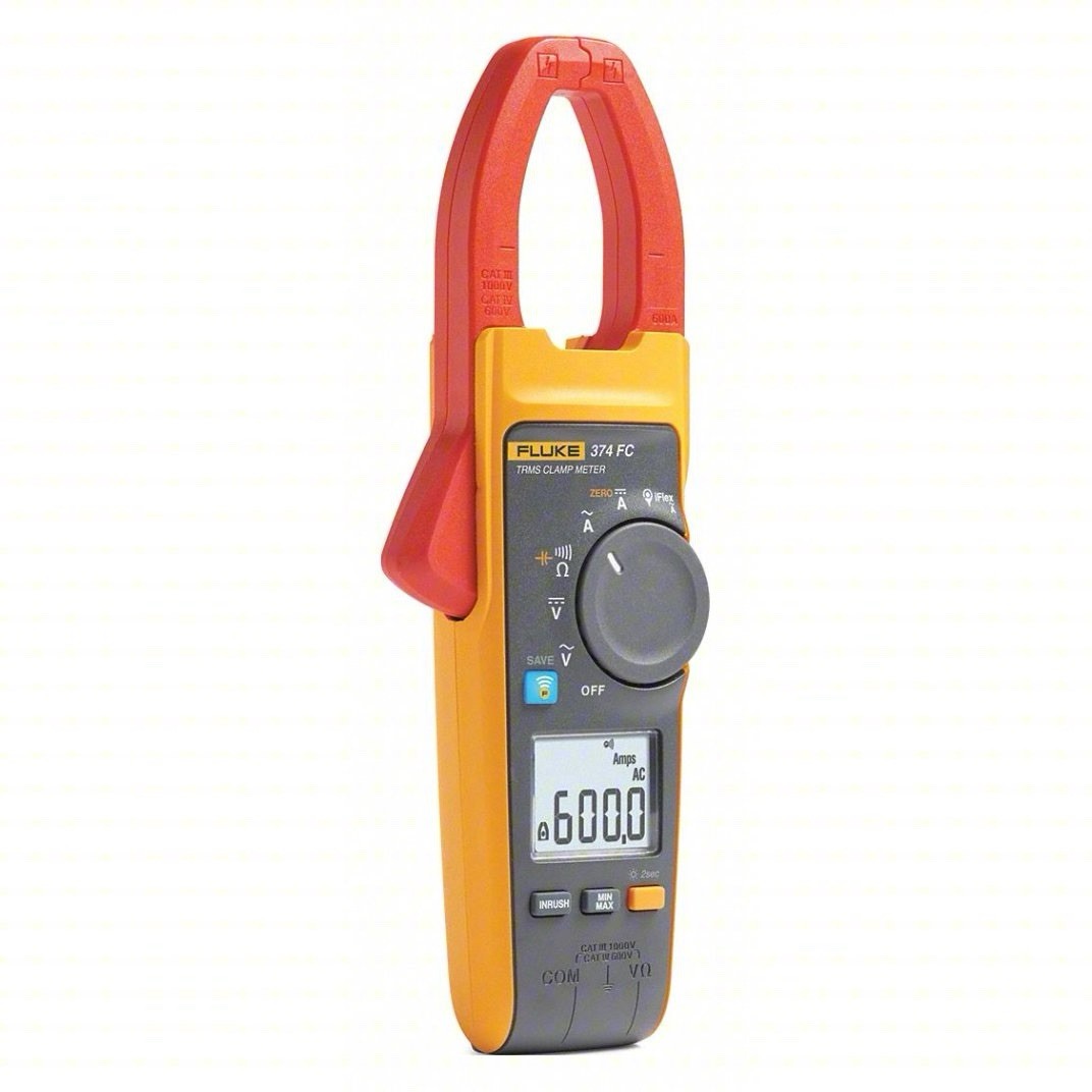 compatible Fluke 374 FC Fluke 374FC 600A AC/DC TRMS Wireless Clamp Meter New