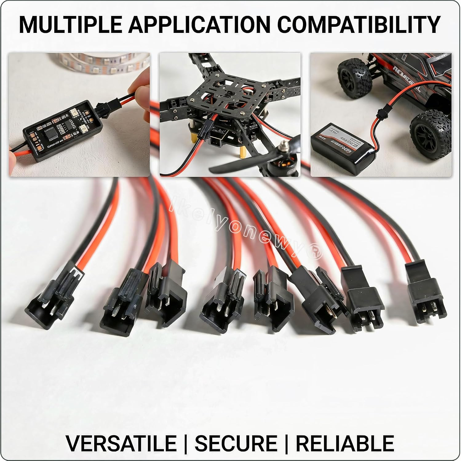 18Awg Jst Sm 2 Pin Plug Male and Female 150Mm Wire Cable Connector Adapter for L