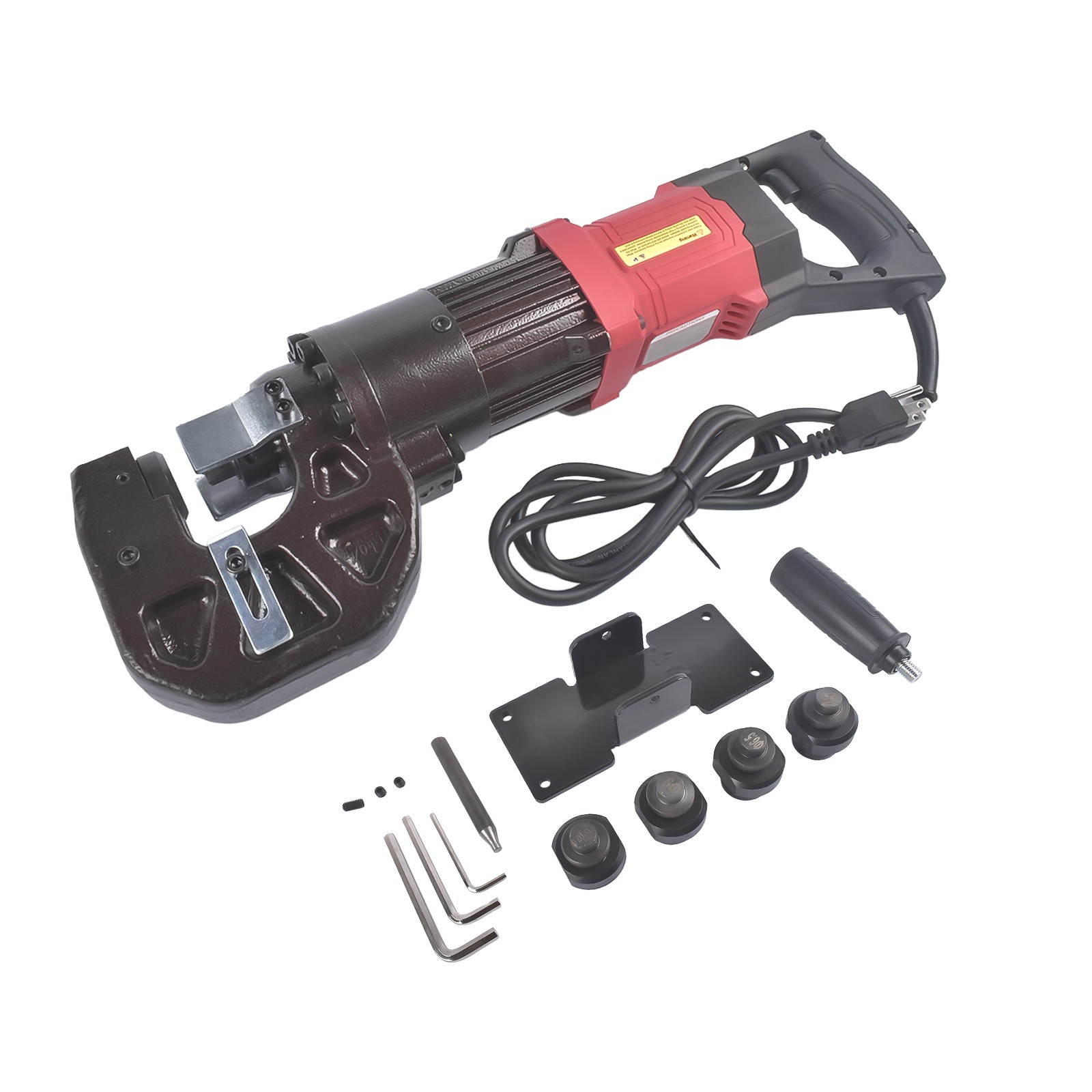 110V Electric Hydraulic Hole Puncher MHP20 22 Ton Punching Tool for Steel Copper