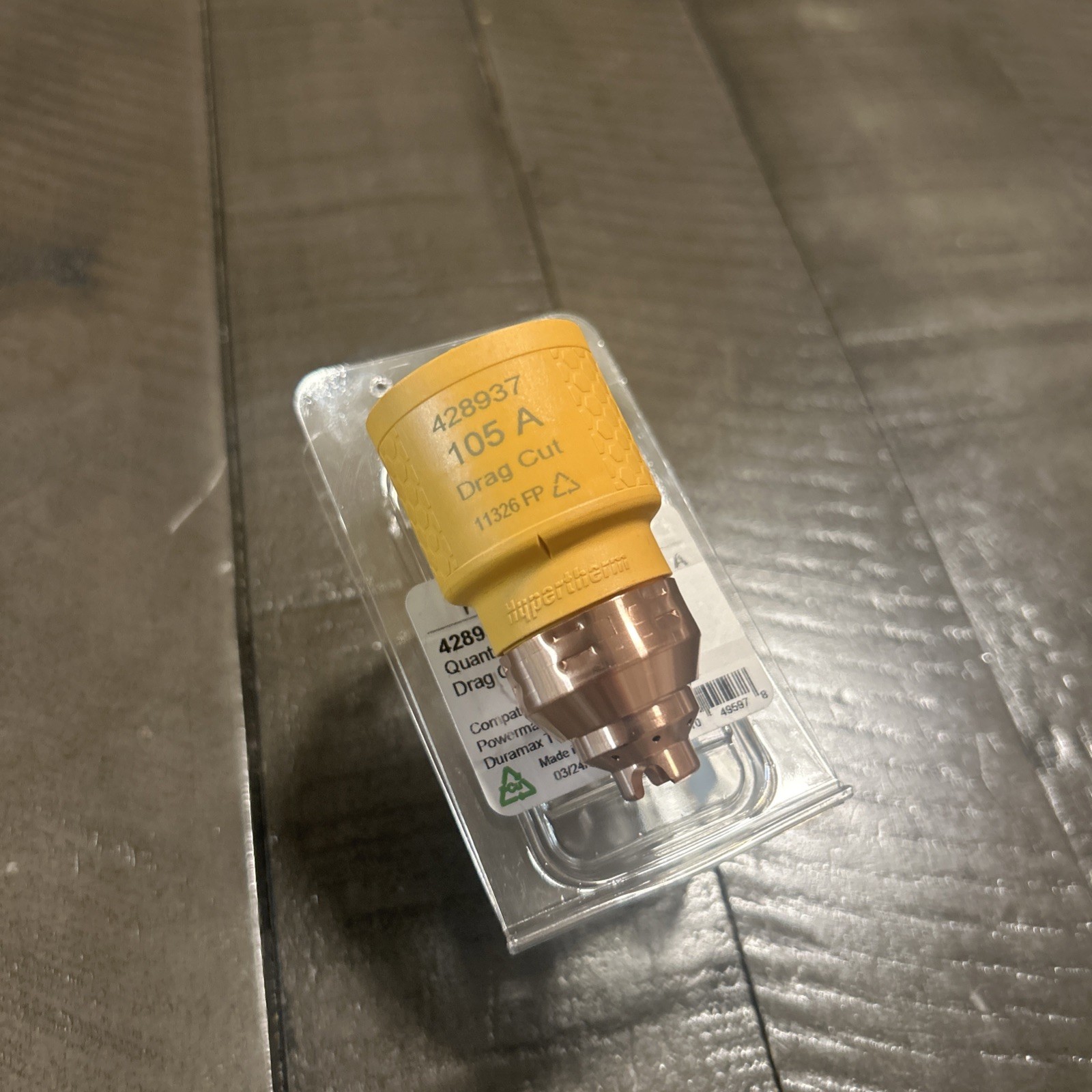 Hypertherm SmartSYNC Cartridge or Adapter 105 A Drag Cutting 428937