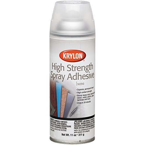 Spray Adhesive High Strength Permanent Bond 11 oz Wood Metal Plastic Glass