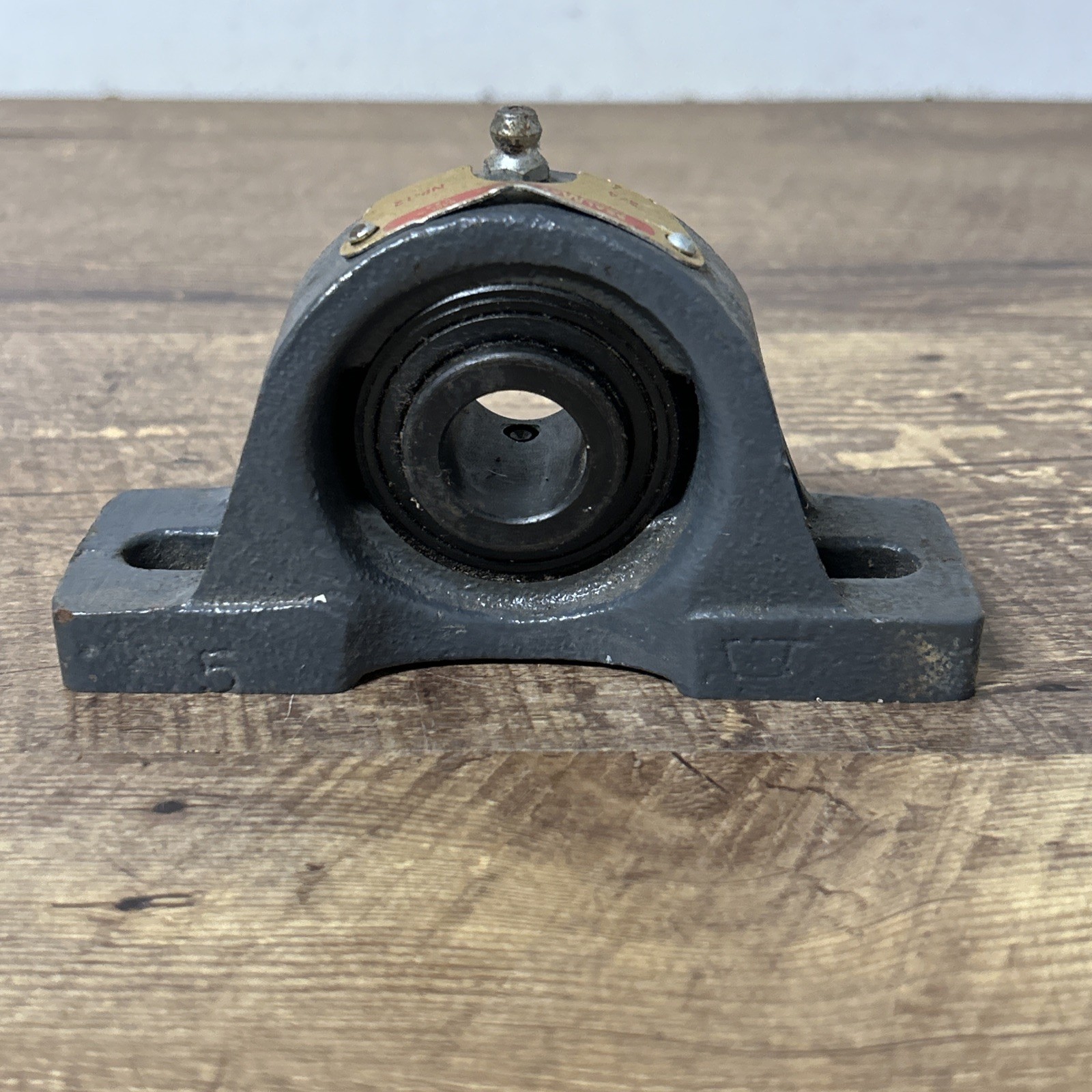 SealMaster P -103 Pillow Block Bearing, 3/4” Bore Diameter, Cast Iron