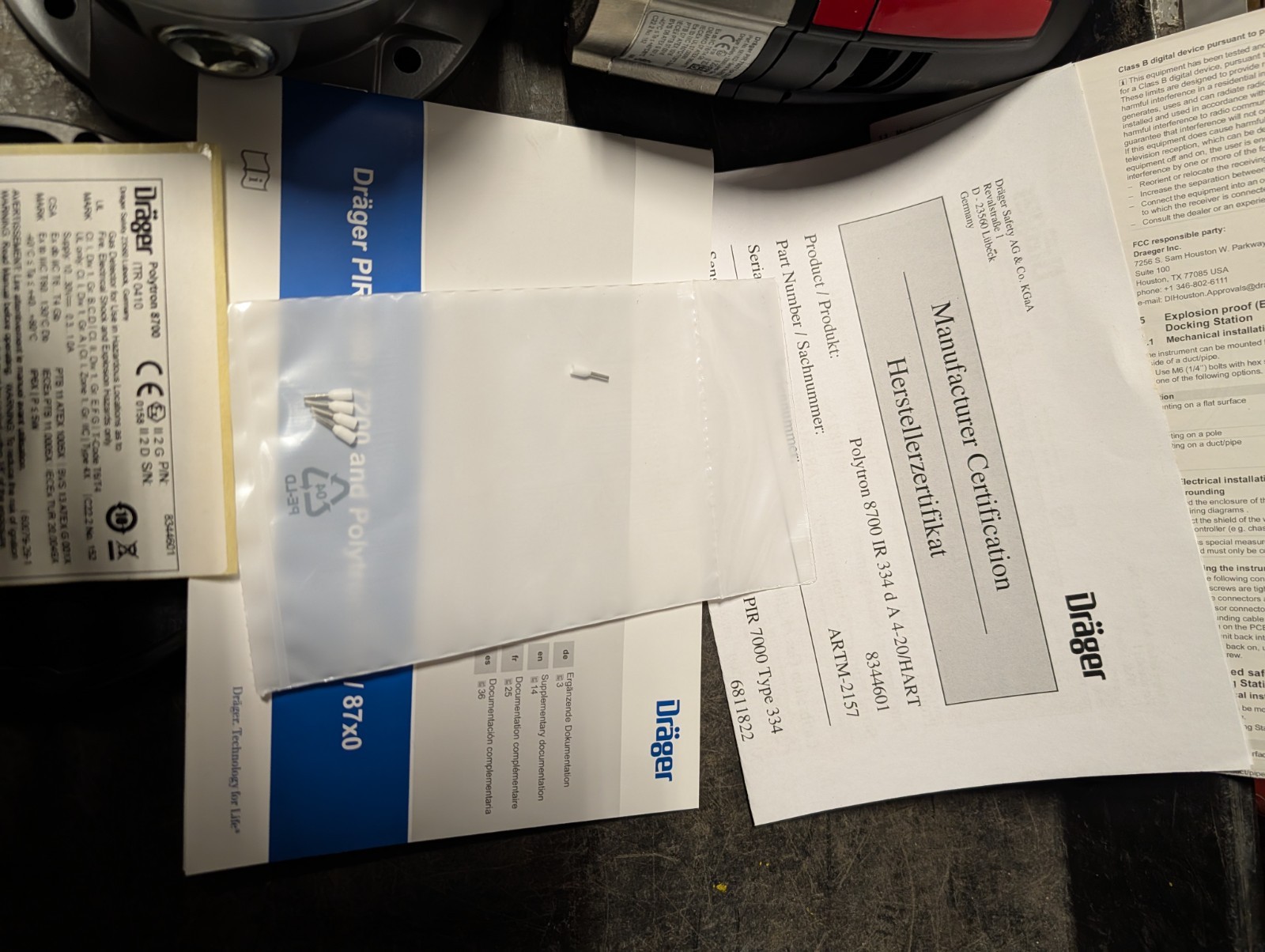 Zero Hours New – Brand New Drager -8344601 And 7000| Gas Detector, Polytron 8000