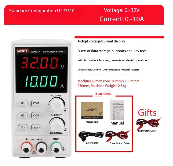 Digital Display Switching Power Supply Adjustable DC Regulated Power Supply
