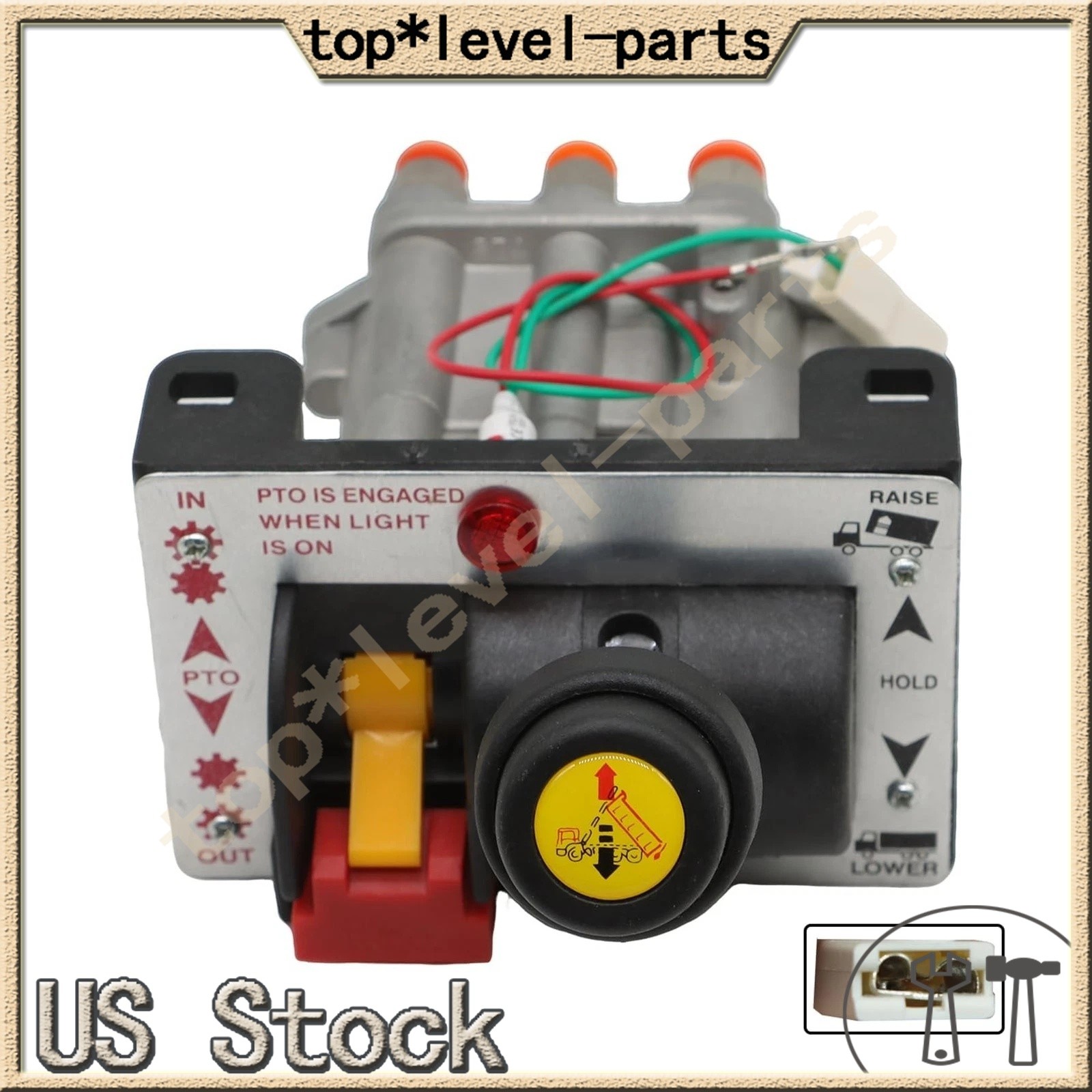 For Apsco Power Take Off Hoist Control Valve With Integral PTO Valve AV-295
