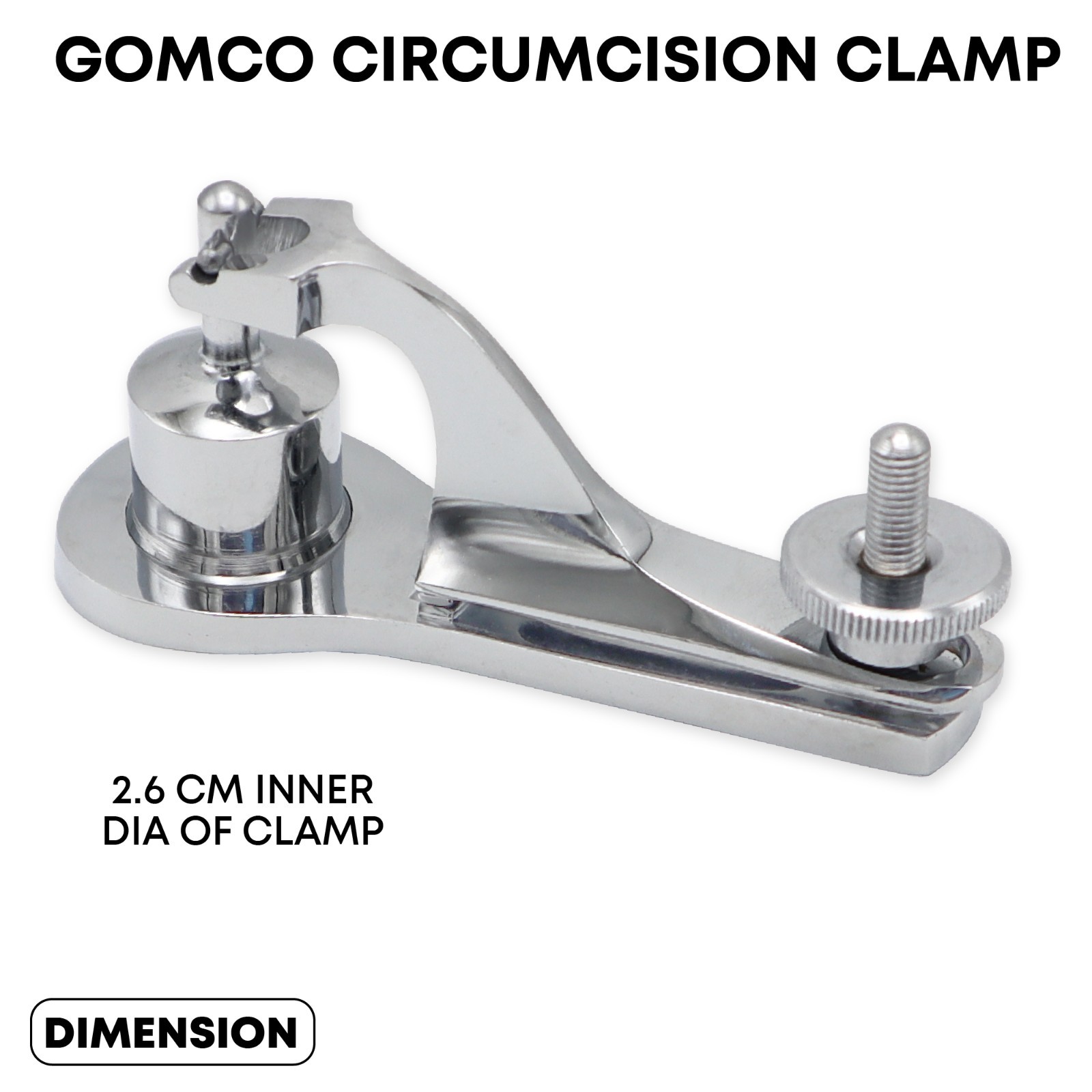Gomco Circumcision Clamp 2.6 cm Surgical Instrument German Grade Stainless Steel