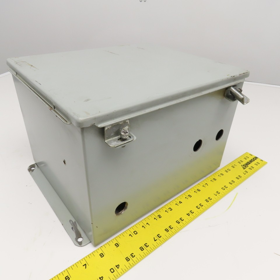 Hoffman A12108CH 12″ x 10″ x 8″ Electrical Enclosure Type 12,13