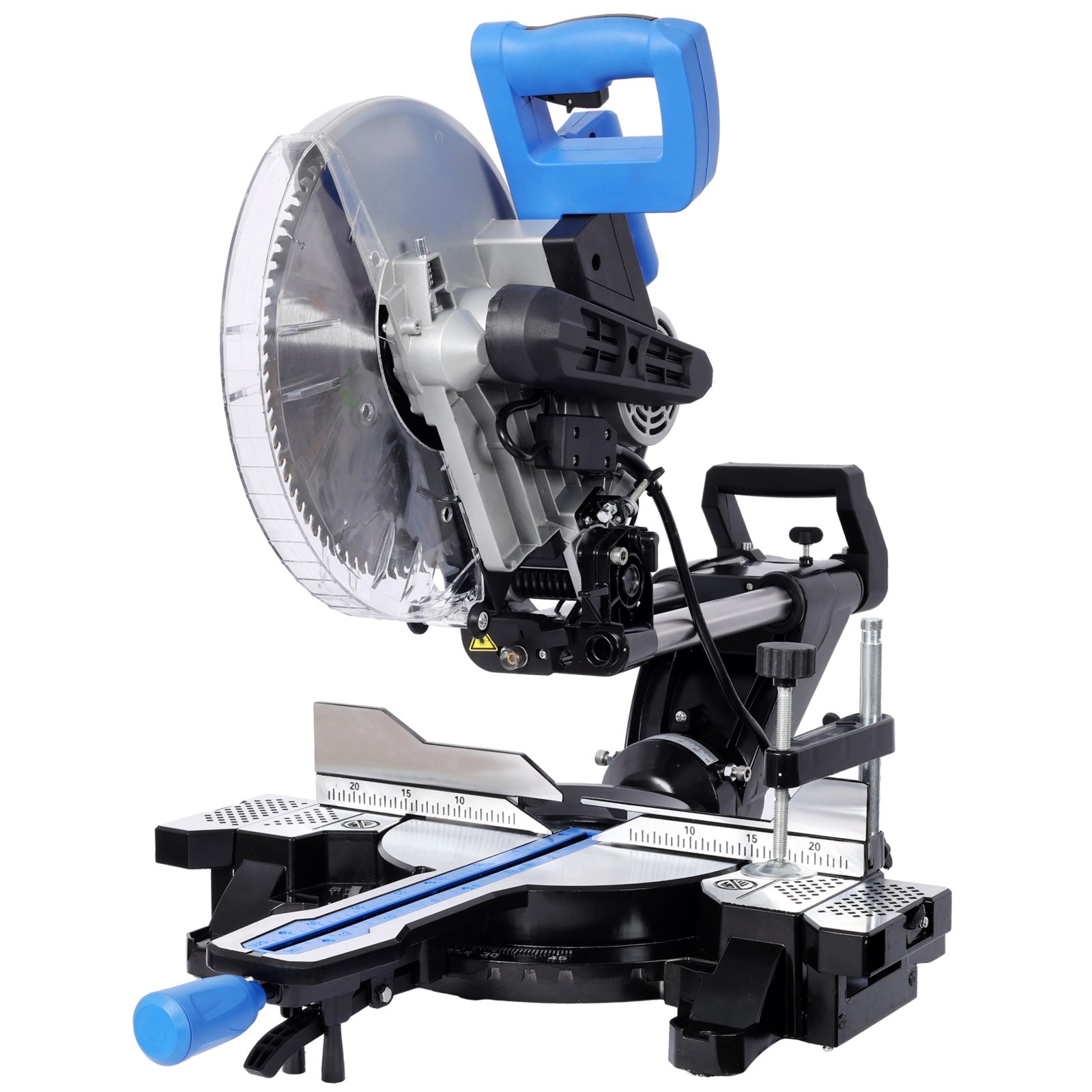 12″ 80-Tooth Blade Dual Bevel Sliding Miter Saw w/ Laser Guide 15Amp Motor 2000W
