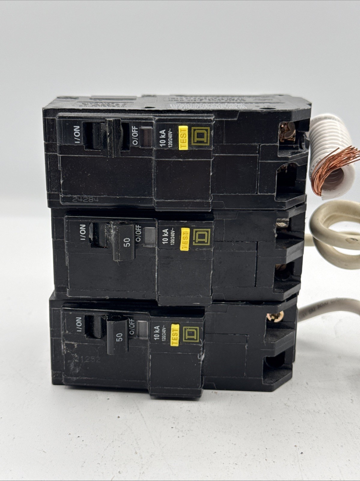 Square D 2 QO250GFI QO 50 Amp 2-Pole Third One It Might Be A QO230GFI or QO220GF