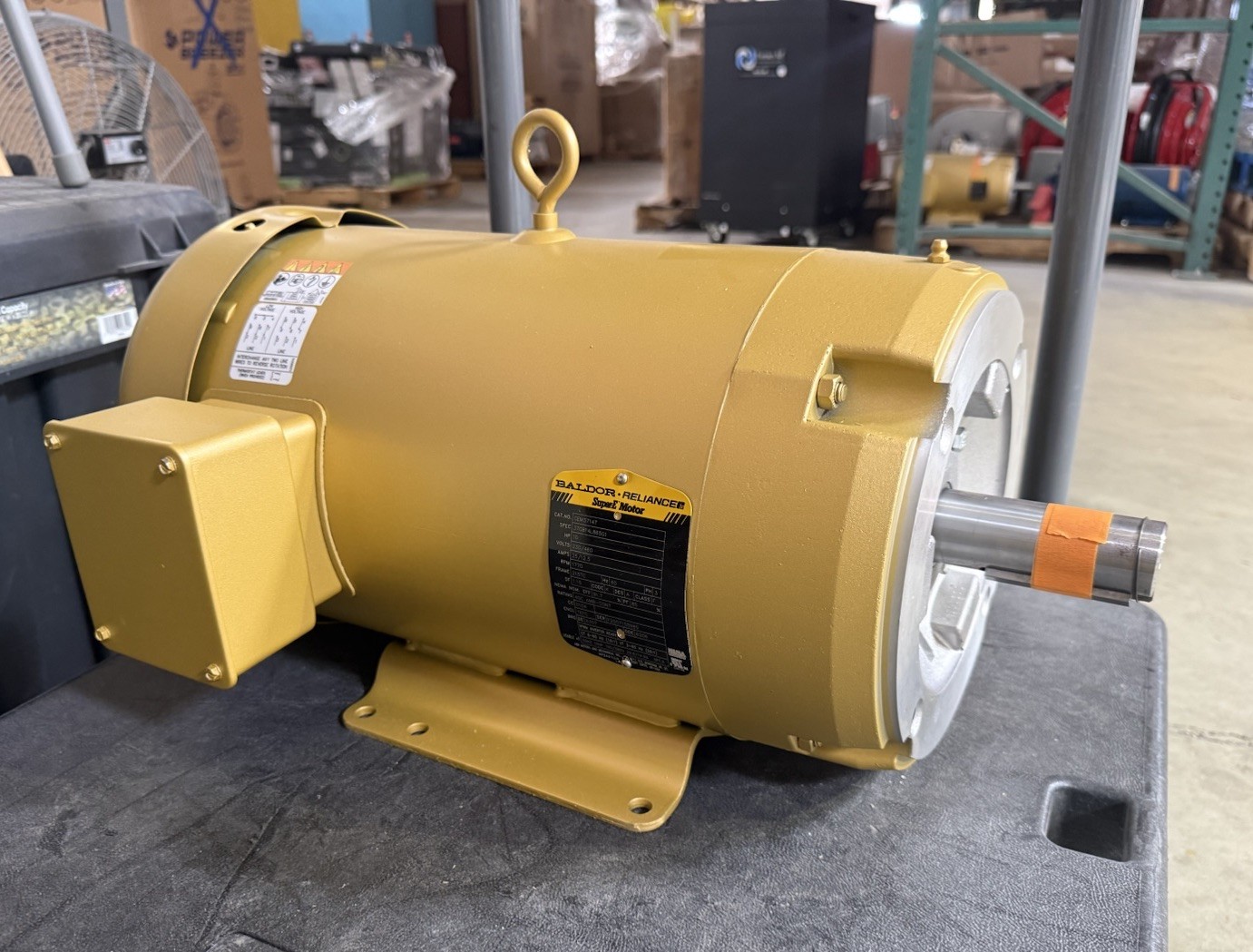 BALDOR ELECTRIC CEM3714T General Purpose Motor 10 HP 230/460VAC Totally Enclosed