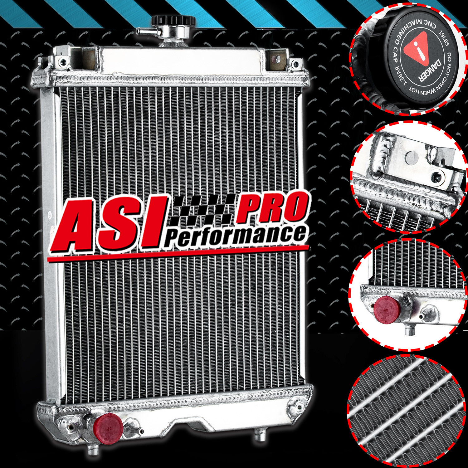 RC41142300 Radiator Fit Kubota KX91-3 KX91-3S U35 U35S U35-3 U35-S2 D1703 Engine