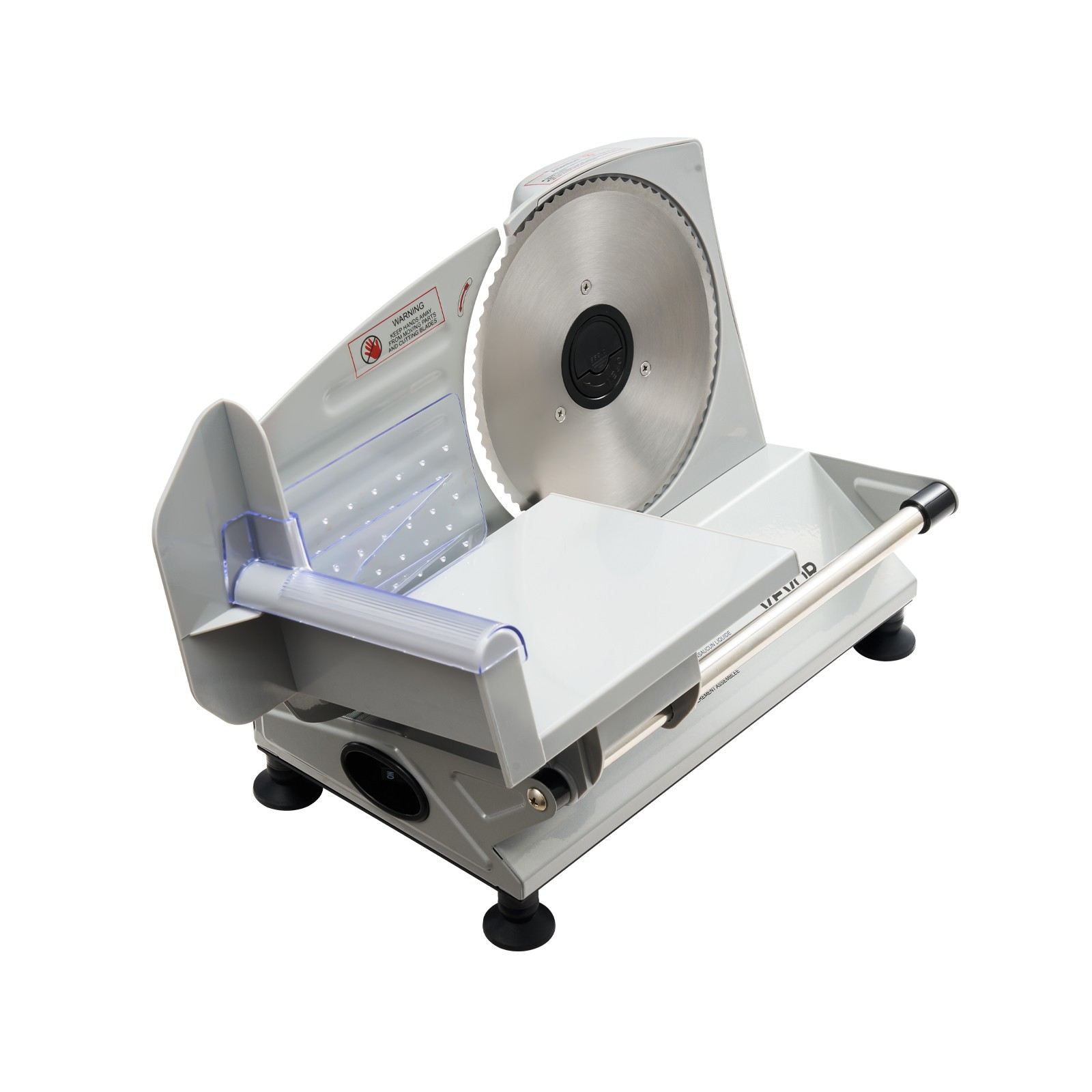 VEVOR Meat Slicer Electric Deli Slicer Machine 150W 6.7 in Sharp Blade for Home