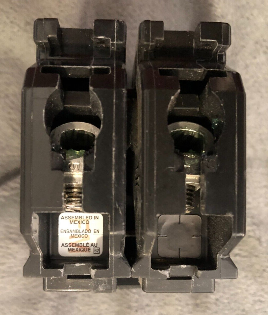 New Square D 35A Circuit Breaker 2 Pole Common Trip Type HOM HACR DP-4075