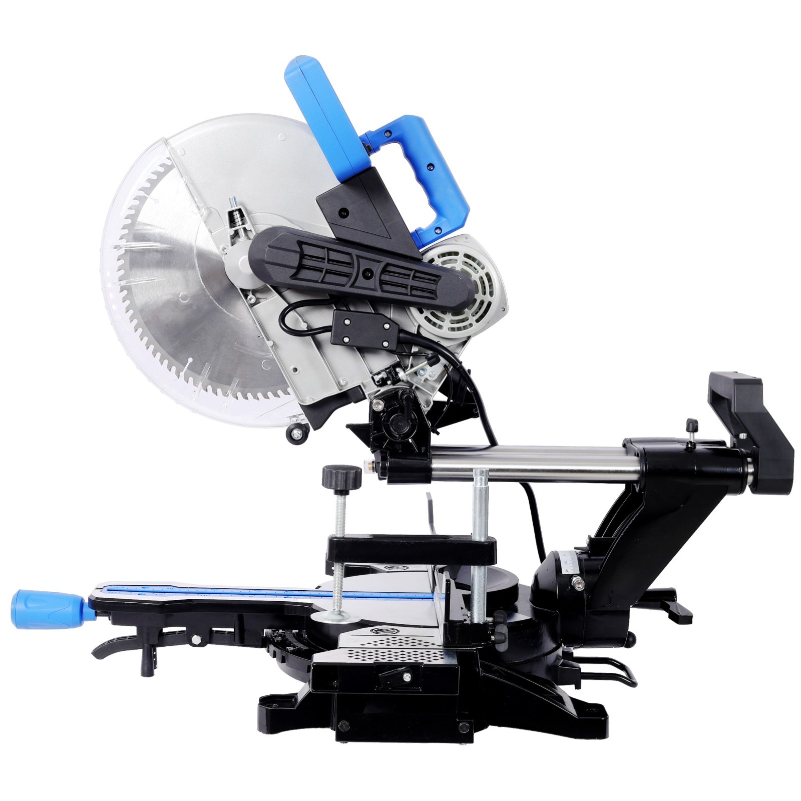 12″ 80-Tooth Blade Dual Bevel Sliding Miter Saw w/ Laser Guide 15Amp Motor 2000W