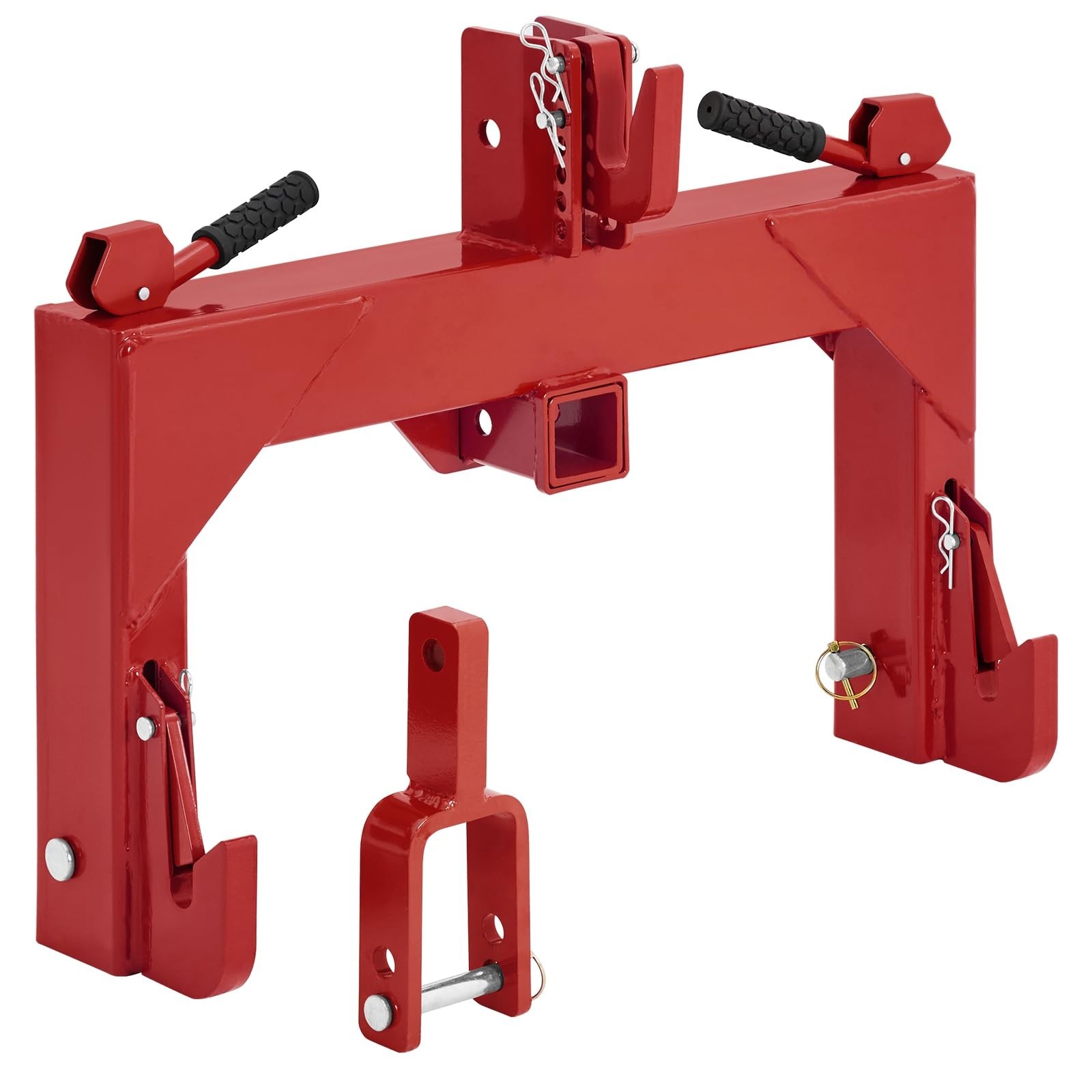 3 Point Quick Hitch Adapter For Category 1 Tractors & 2″ Receiver Hitch 3000Lbs