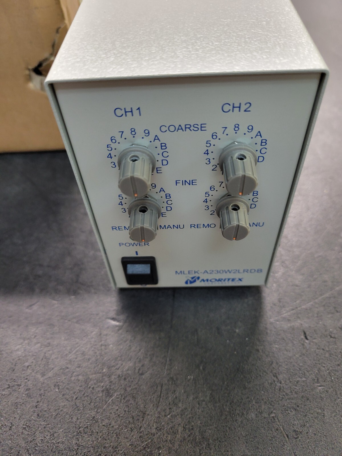 Moritex MLEK-A230W2LRDB Controller.