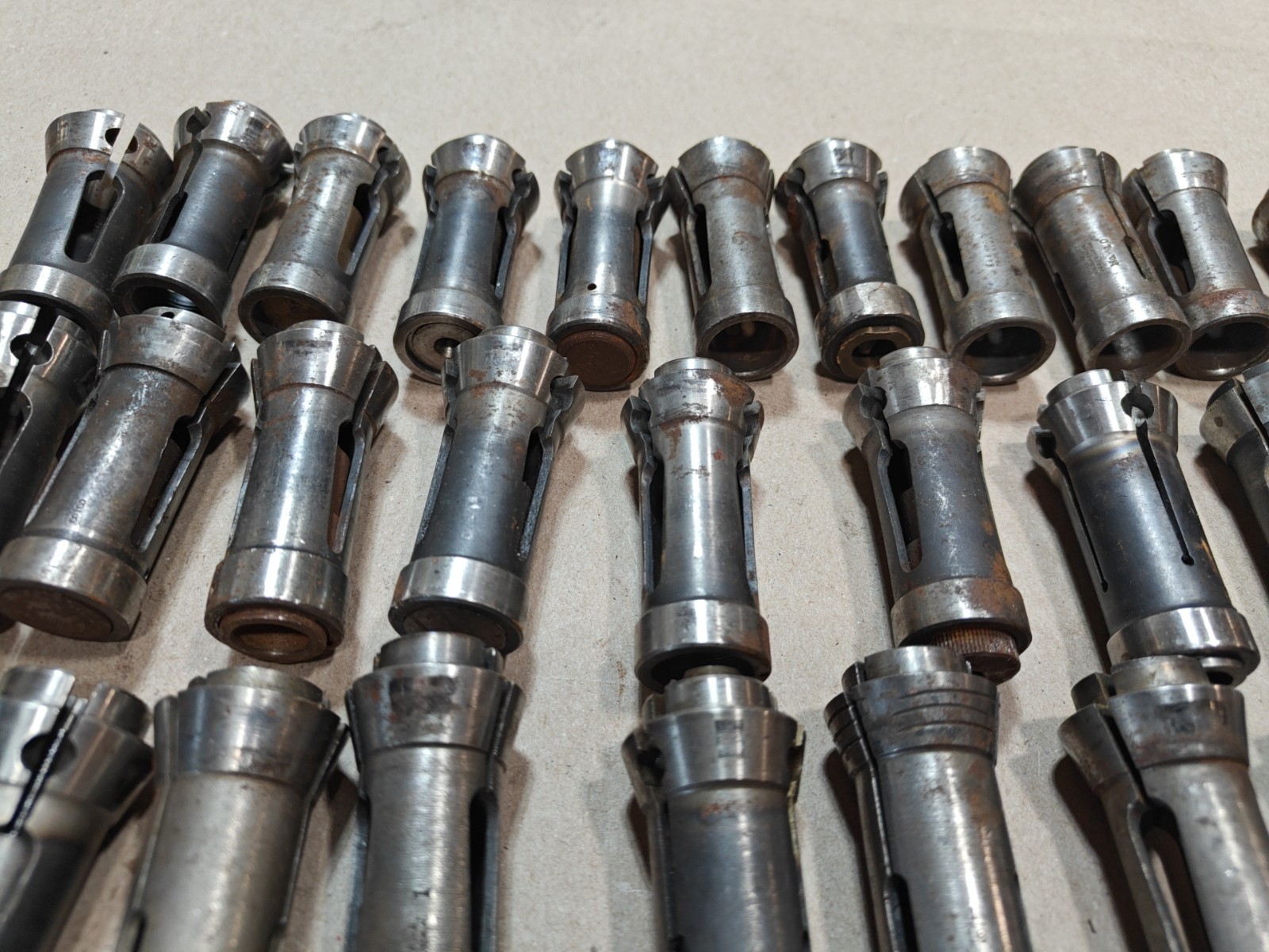 Lot Of 65, CNC Lathe Hardinge Nose Hex Collets Screw Machine Tools 🇺🇲