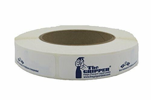 The Gripper Seal – Stops Liquid Leaks, 3/4″ x 6″ 250 Labels