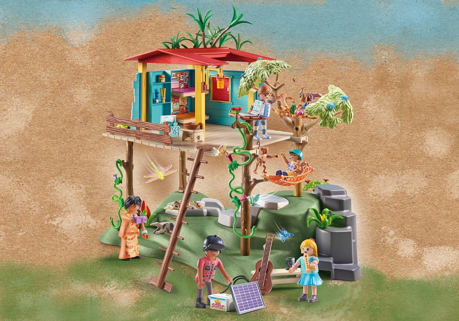 NEW IN BOX, SEALED, PLAYMOBIL 71142 WILTOPIA TROPICAL JUNGLE PLAYGROUND