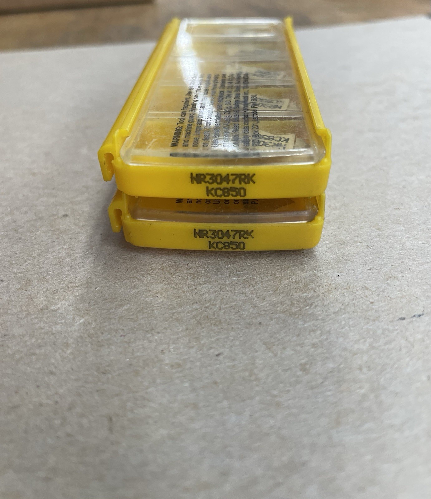 Kennametal NR3047RK KC850 Top Notch Insert Indexable Carbide, Pack of 5