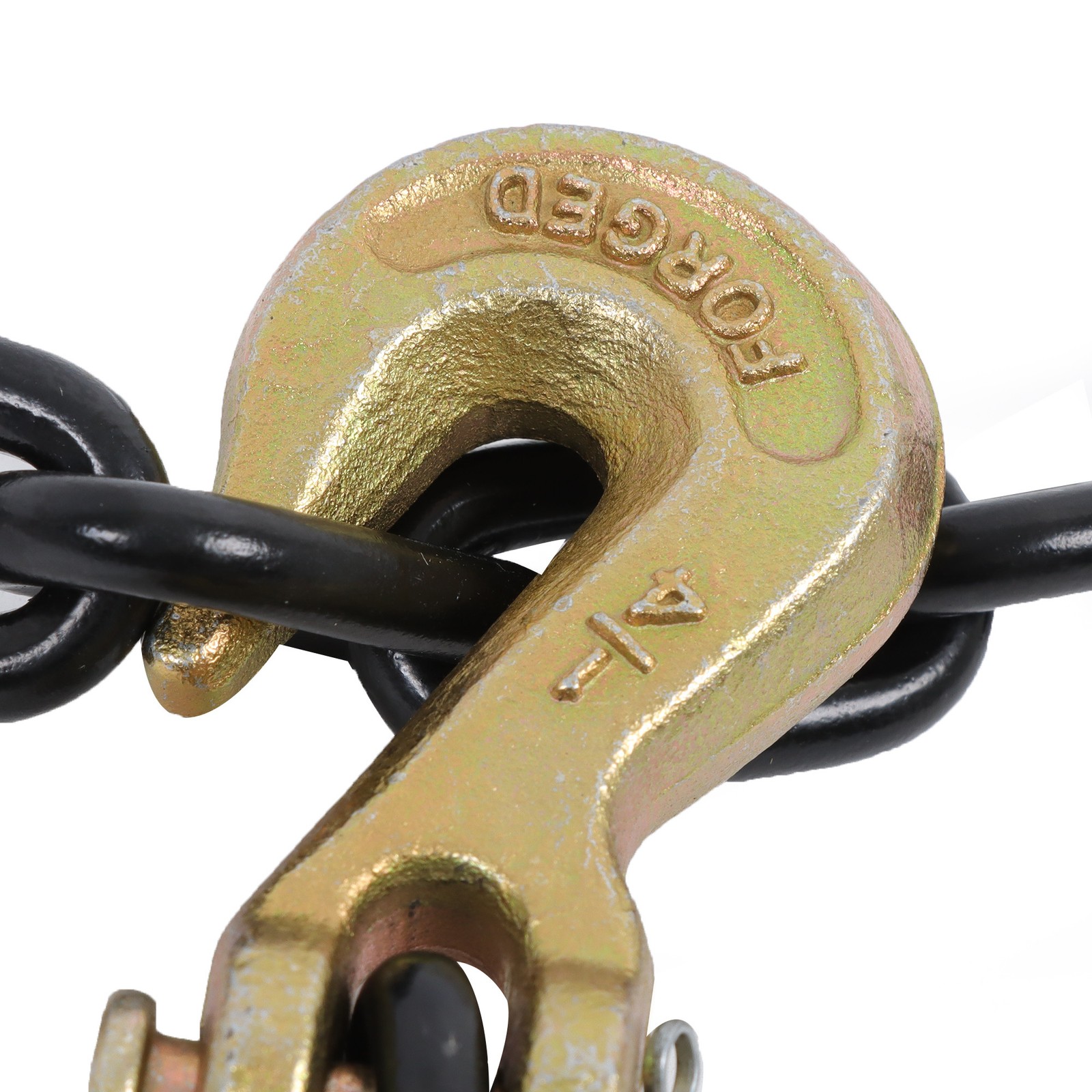 1/4 Inch × 14ft G80 Transport Binder Chain 3300lbs Binder Chain with Hooks