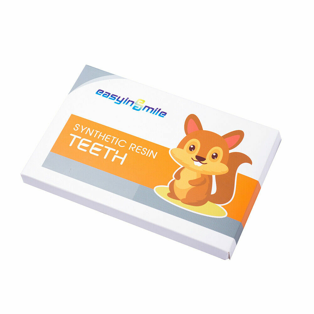 Dental Acrylic Resin Denture False Teeth Anterior DIY Lab A1/A2/A3 U/LFull size