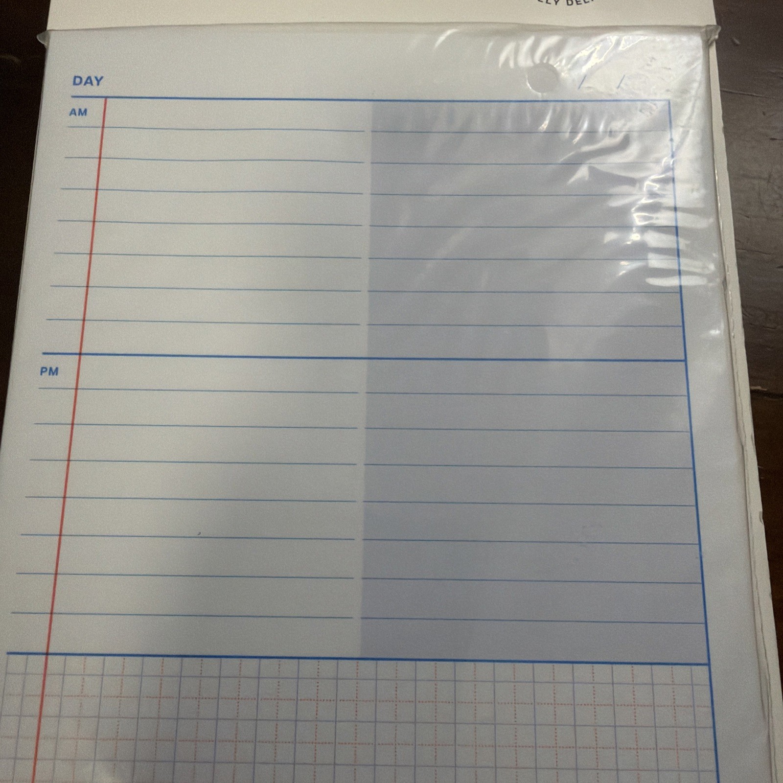 Noted by Post-it 4.9×7.7 Day Am Pm Planning Sticky Notes – 100ct
