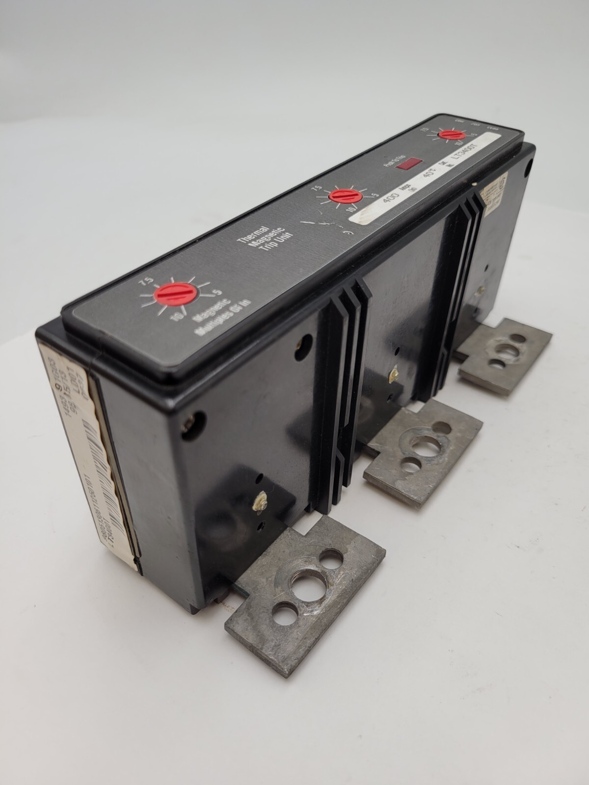 Cutler-Hammer LT3400T Thermal Magnetic Trip Unit Plug-In Mount 400A 600V 3P