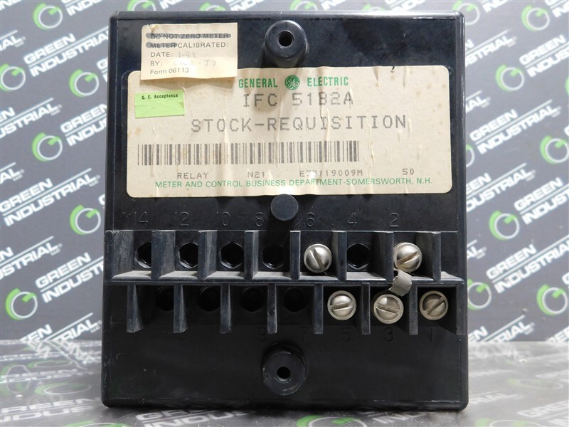 USED General Electric 121FC51B2A Inverse Time Overcurrent Relay 60Hz