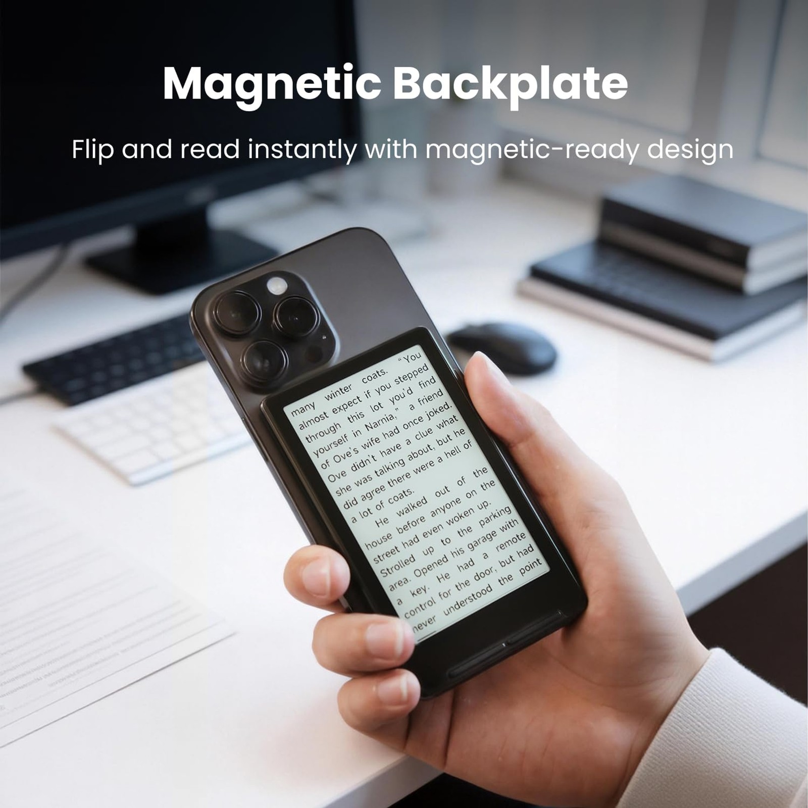 X4 E-Book Reader (Developer Edition), 4.3″ Pocket E-Ink eReader, Physical Page-T