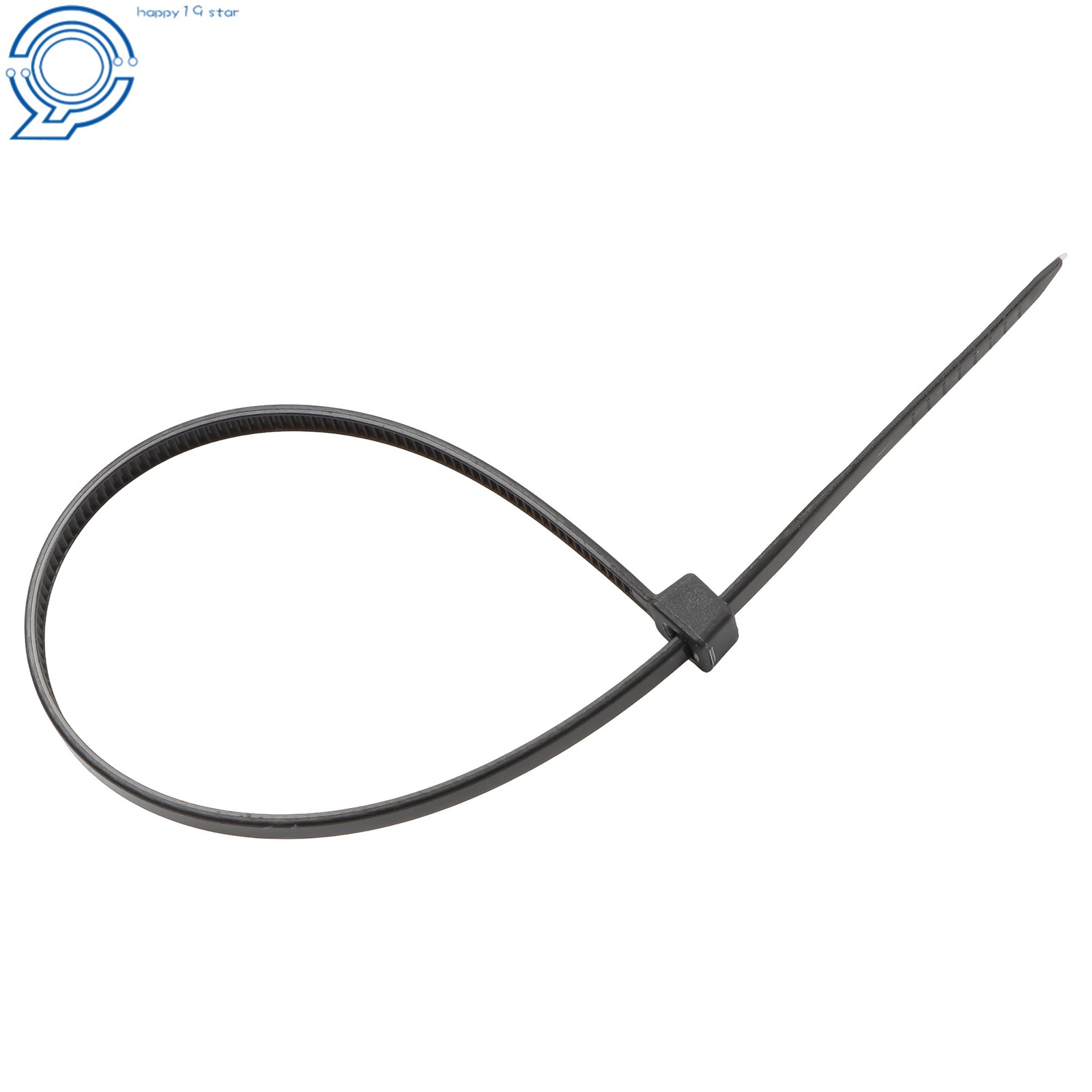 8″ Zip Ties 5000 Pack Heavy Duty 40lb Black Uv Cable Ties 0.14″ Max 185°F