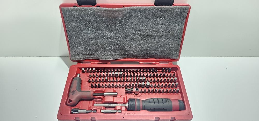 Mac Tools 121-PC. R.B.R.T. Mac-GriP Ratcheting Screwdriver Bit Set S (P32014698)