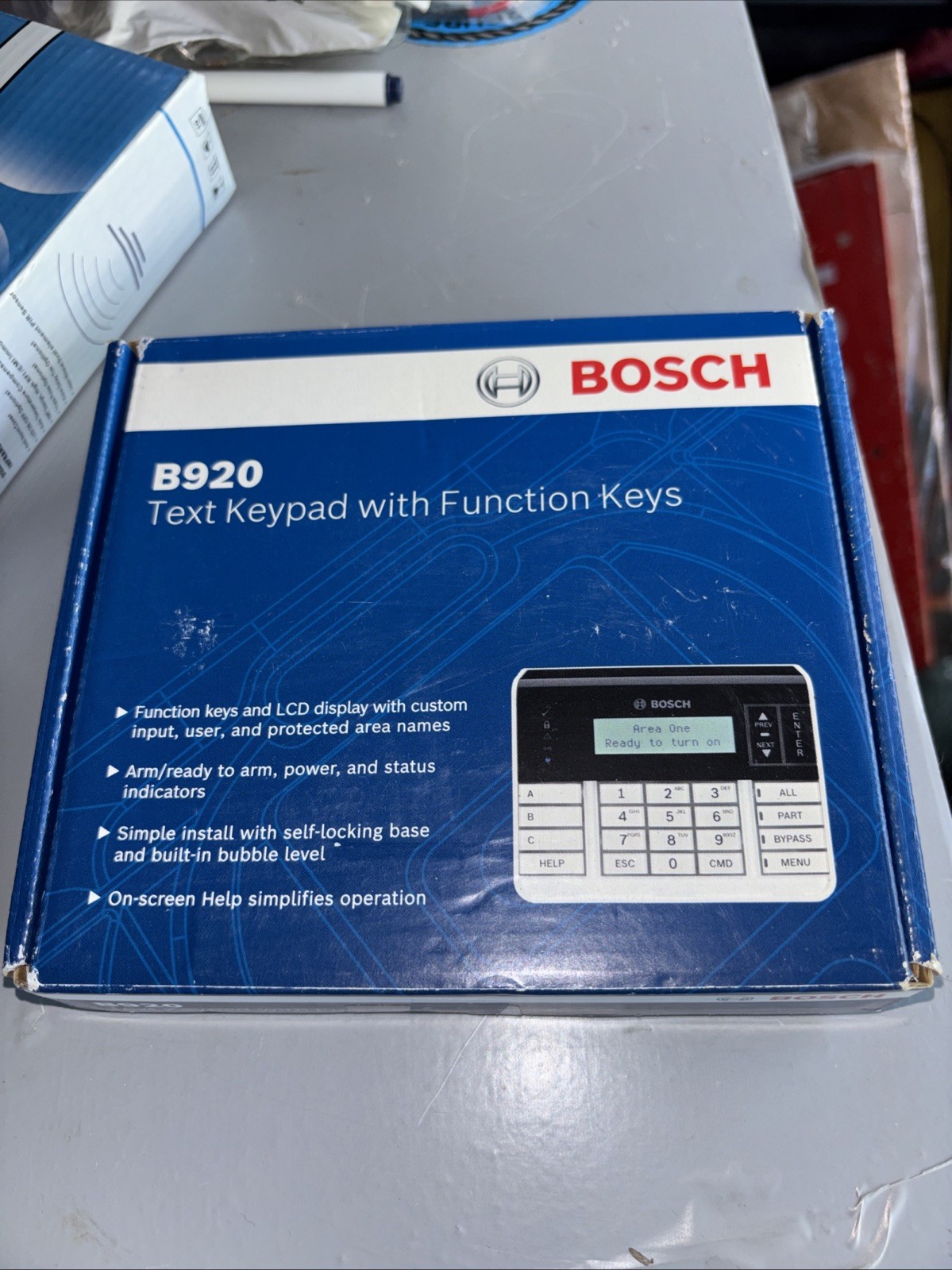 Bosch B920 Text Keypad W/ Function Keys New