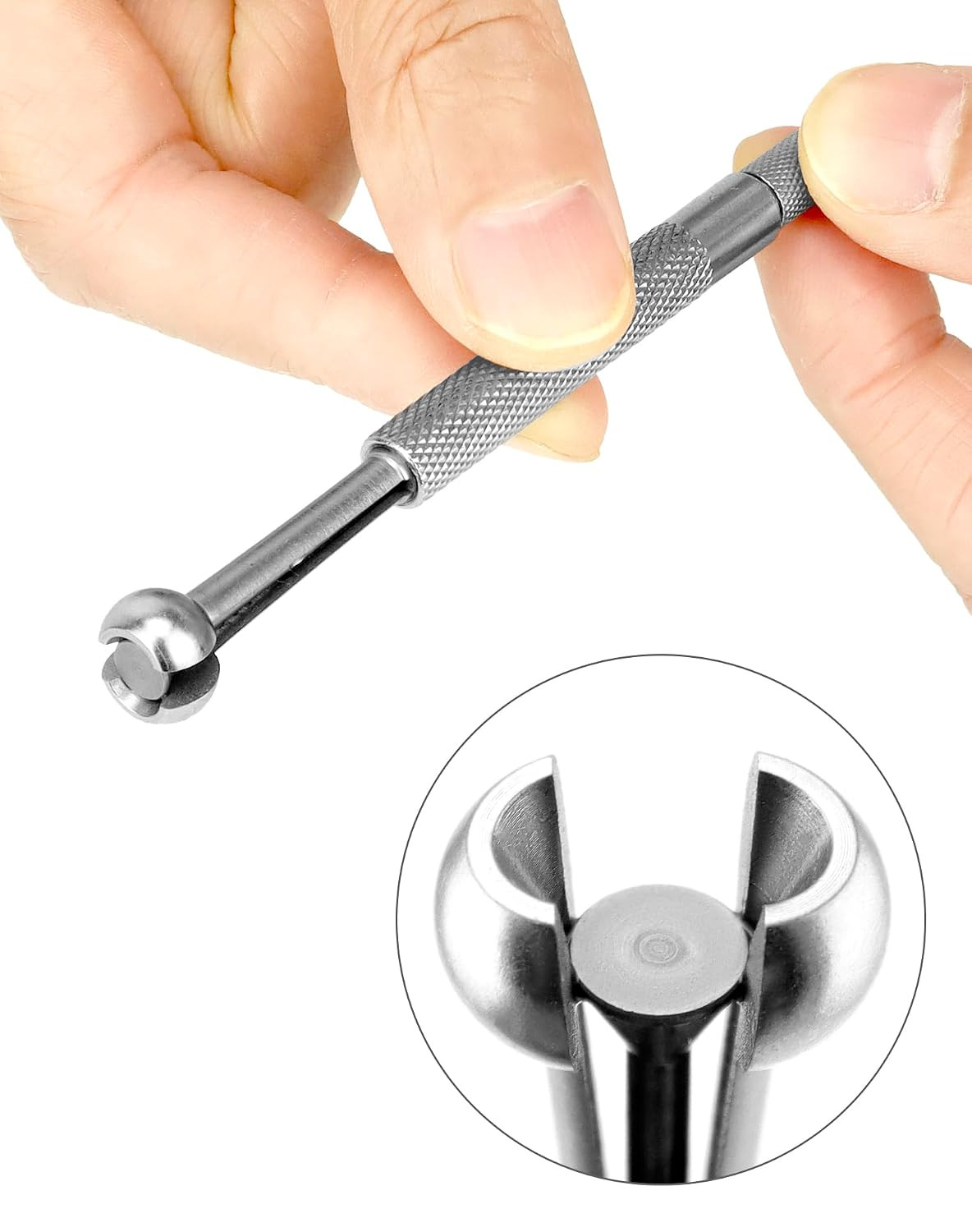 Stainless Steel Telescoping Bore Gauge Set – 1/8″ to 1/2″ Range and T Bore Hole