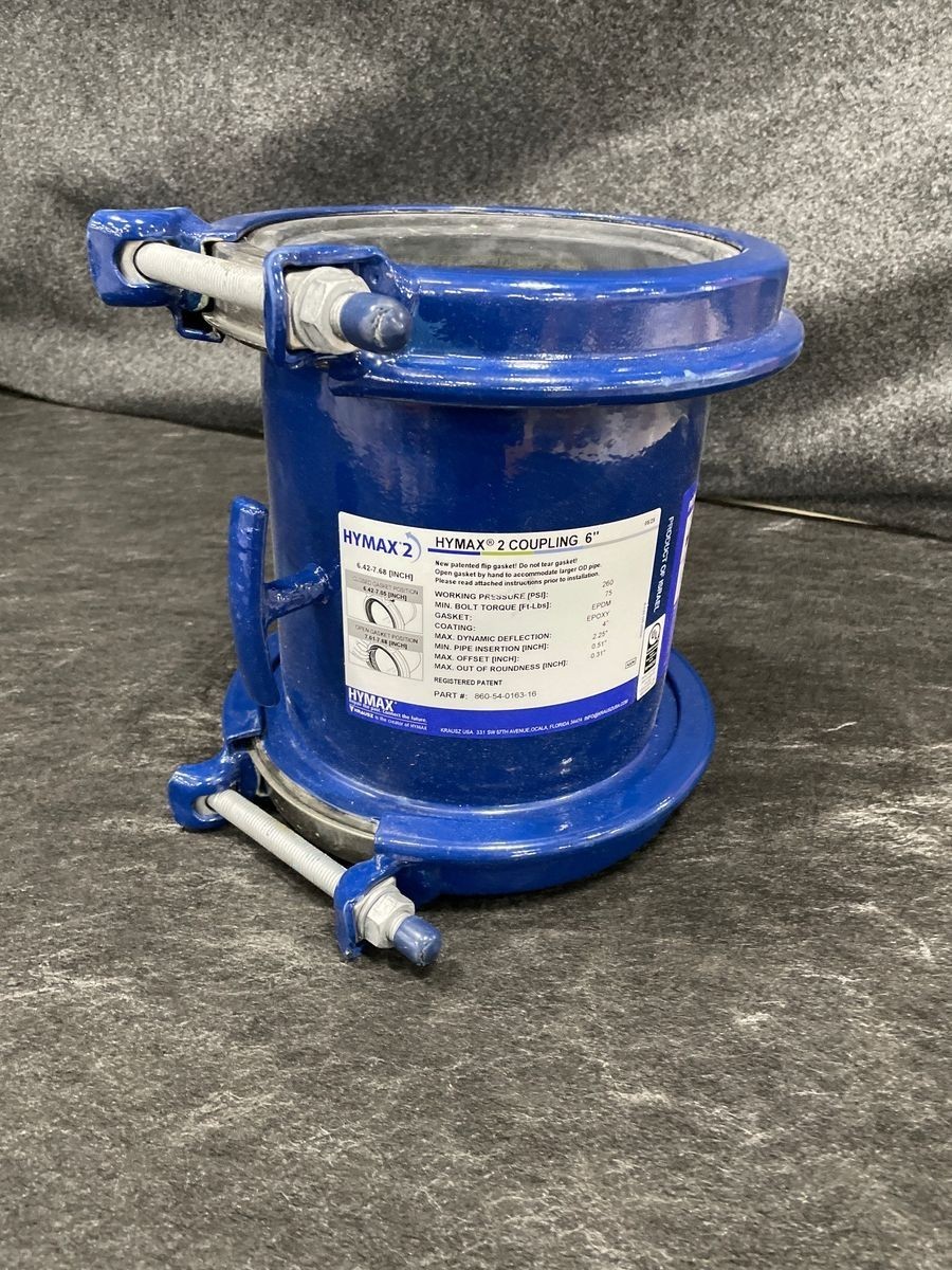 Hymax 2 860-54-0163-16 Coupling‚ 6″ Pressure Rating 260 PSI