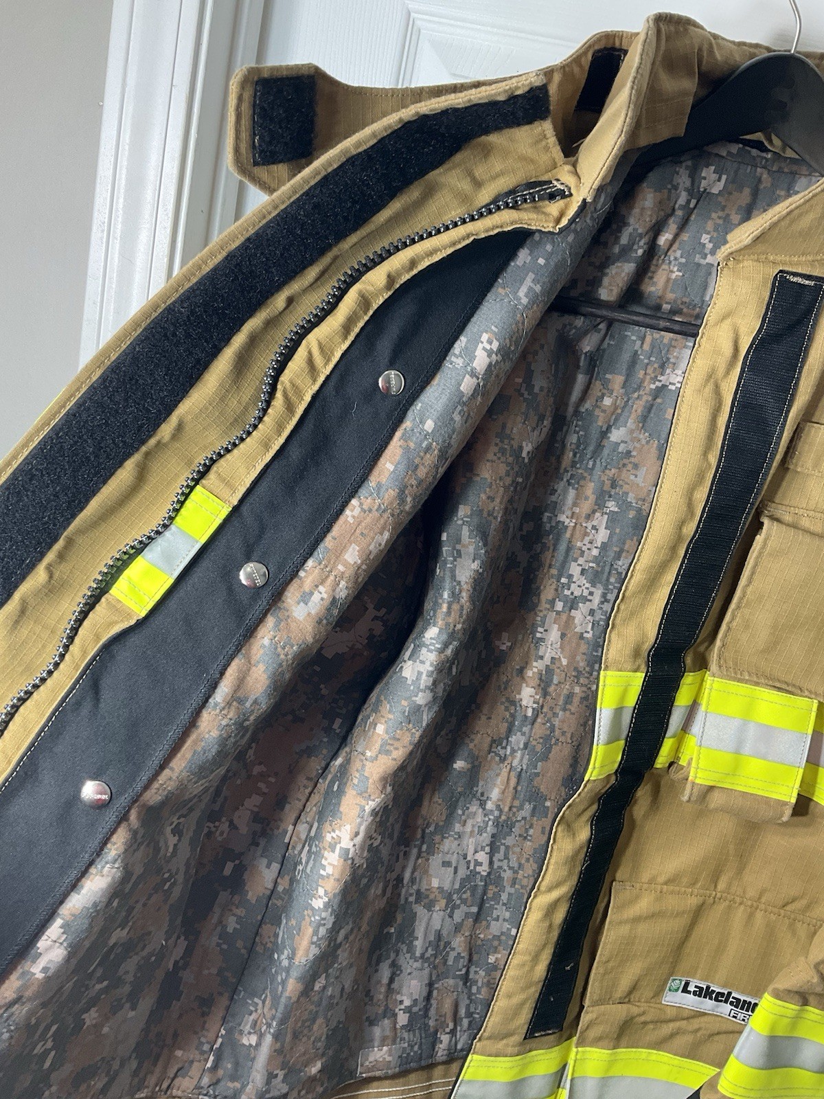 NOS Lakeland B2 Turnout Coat Sz 42 Advance 7.0oz Gold Steadair 3000 Defender SL2