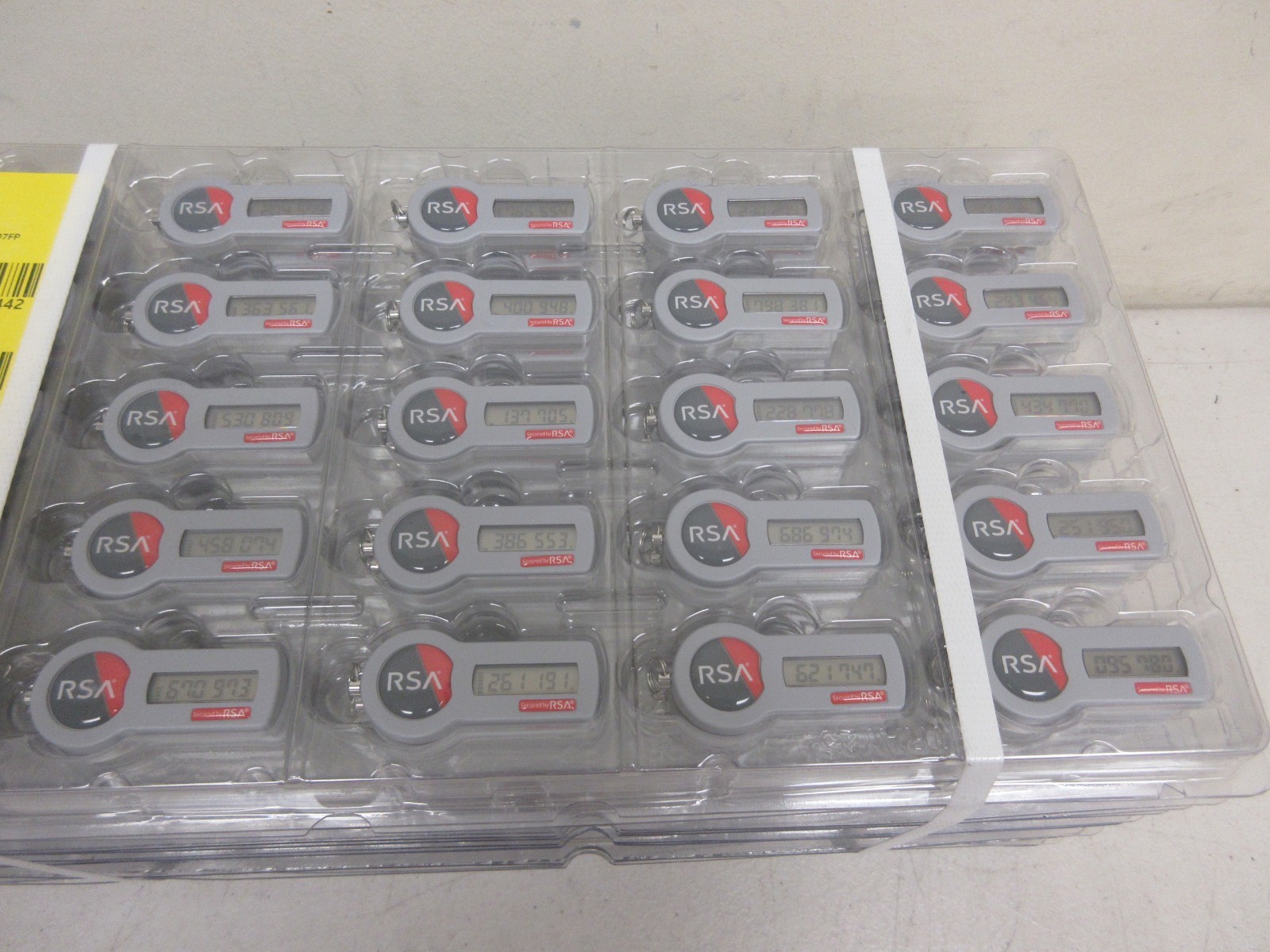 Lot of 250 !!! RSA SecurID SID700 6-60-24 Hardware Expiration on 5/31/2027