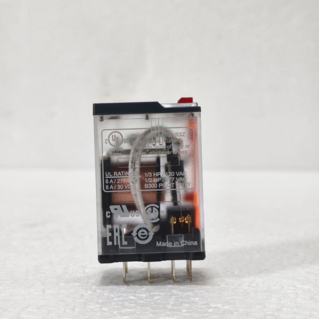 SCHNEIDER ELECTRIC RXM4AB1B7 MINIATURE PLUG-IN RELAY 14-PIN BOX OF 10 PC