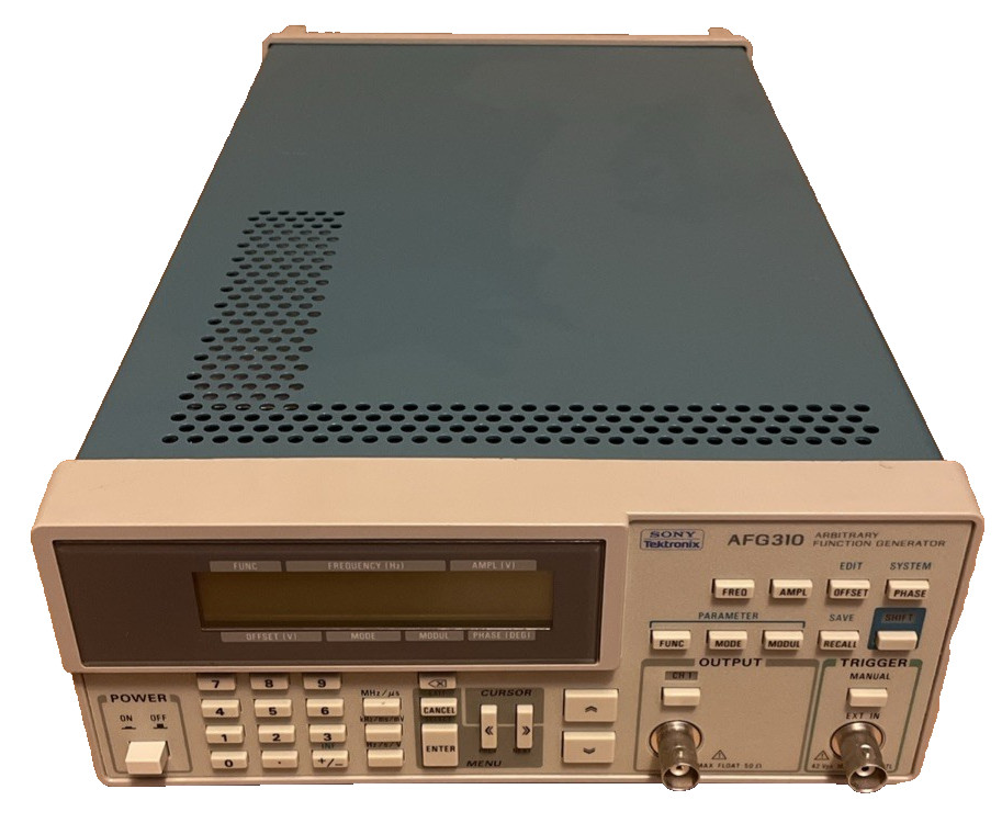 Sony Tektronix AFG310 16MHz Arbitrary Function Generator Tested Working