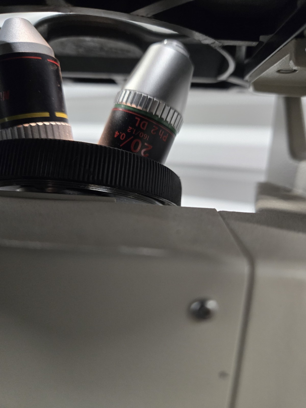 Nikon TMS- F Inverted Phase Contrast Trinocular Microscope Works Great 3 Obj