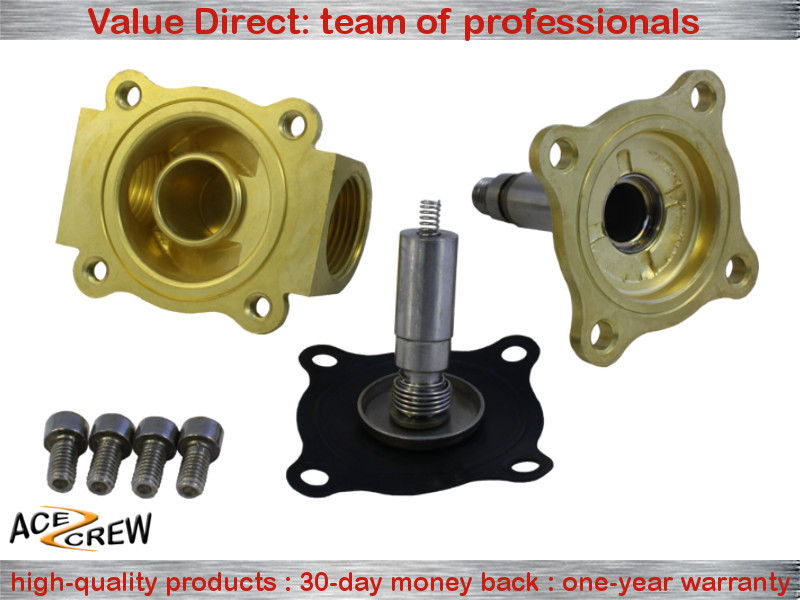 3/4 inch 220V-240V AC Brass Electric Solenoid Valve NPT Gas Water Air N/C