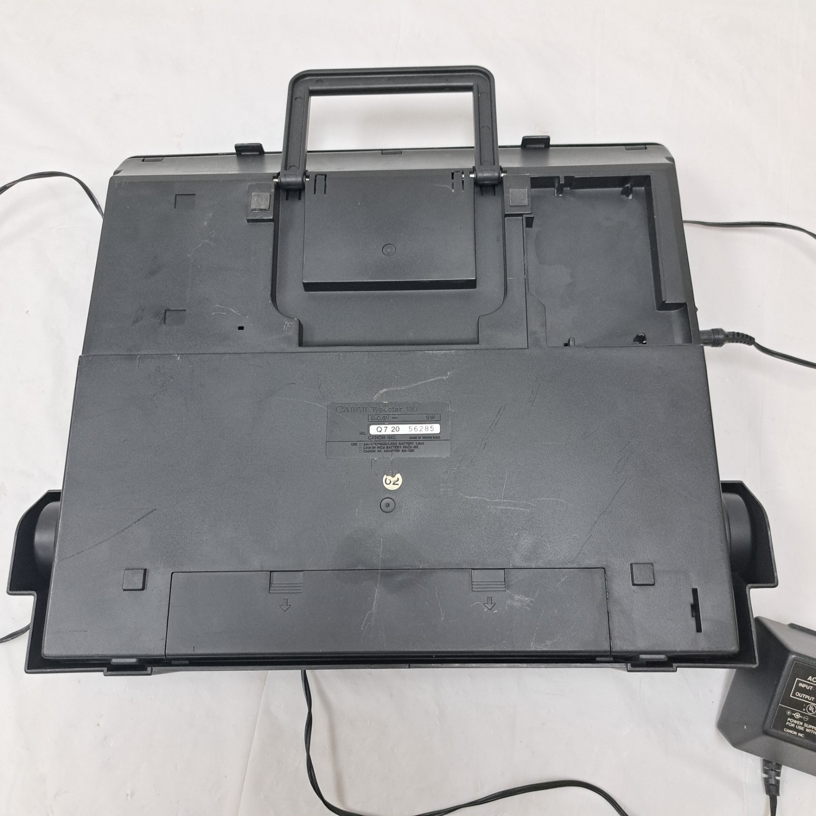 Canon Typestar 110 Black Portable Electronic Typewriter Tested Works