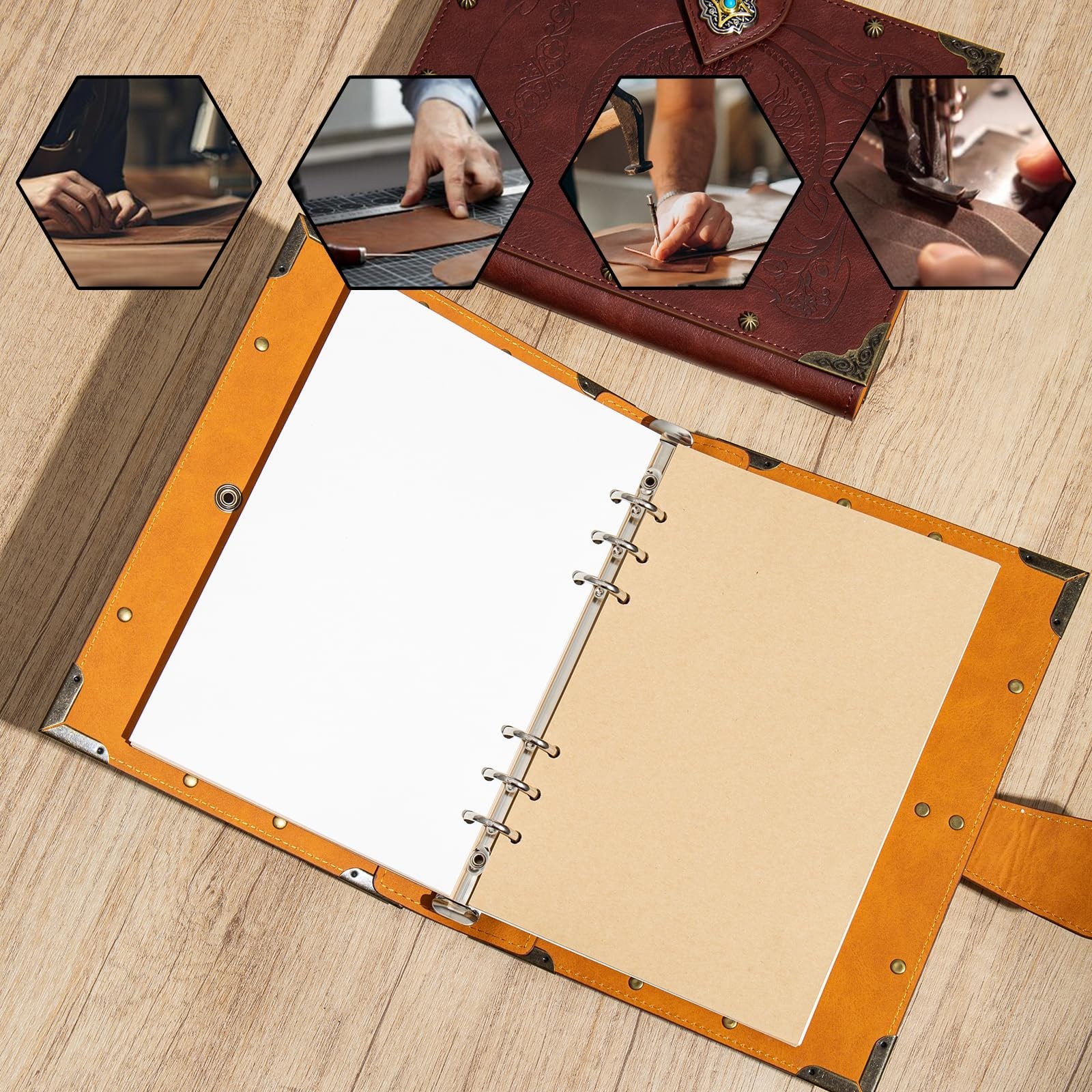 Vintage Dragon DND Journal – 400 Pages A5 Binder for Dungeons & Dragons Accessor