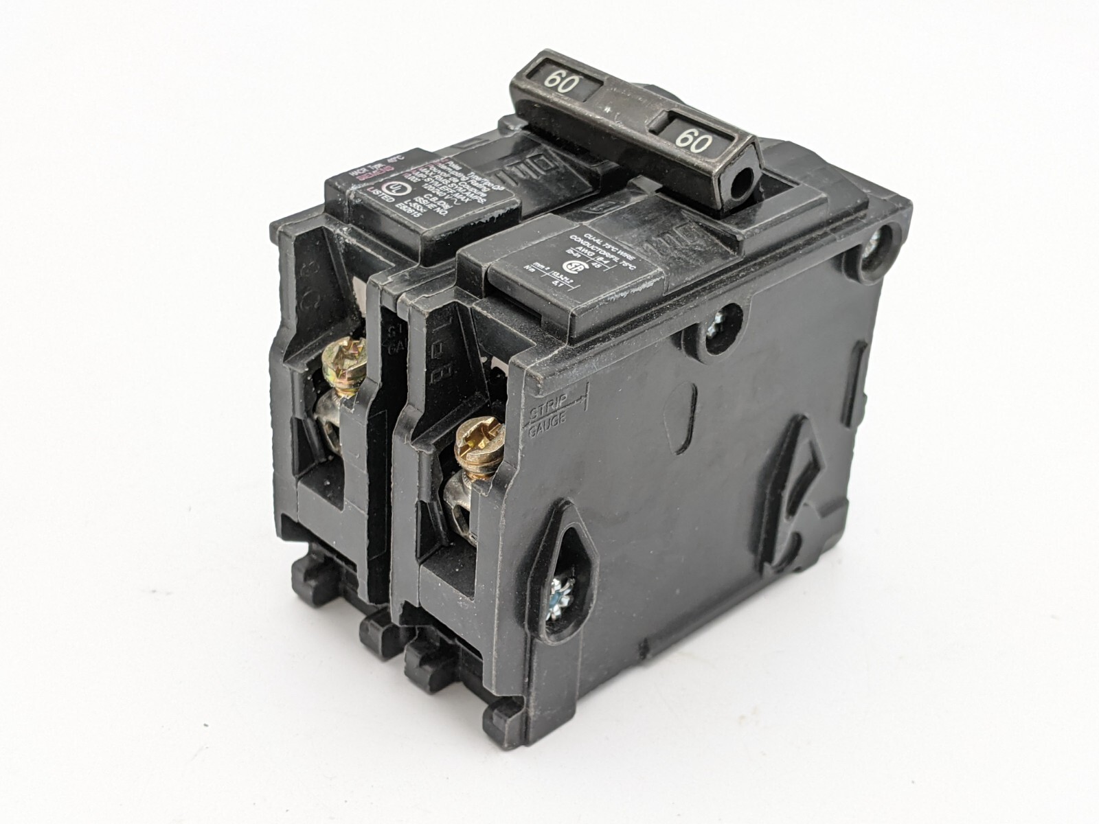 Siemens Q260 Plug-In Circuit Breaker 60A 240V 2P 1PH QP 60 AMP 240 Volt 2 Pole